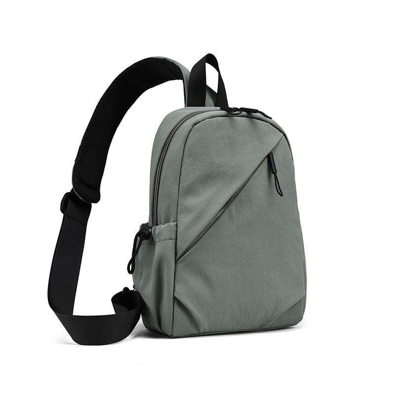 Outdoor Shoulder Bag Water-repellent Crossbody Bag Large Capacity Sports Chest Bag