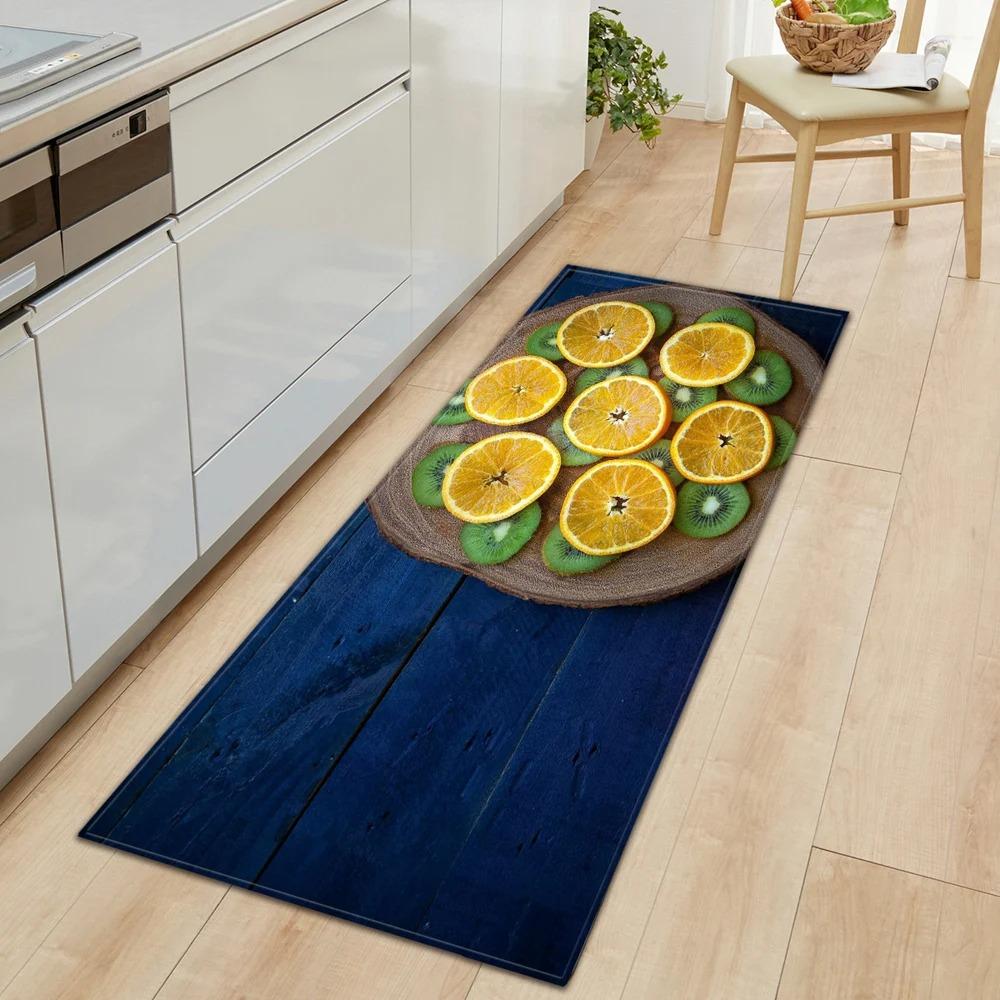 Fruit Pattern Home Kitchen Floor Mat Door Decoration Floor Mat