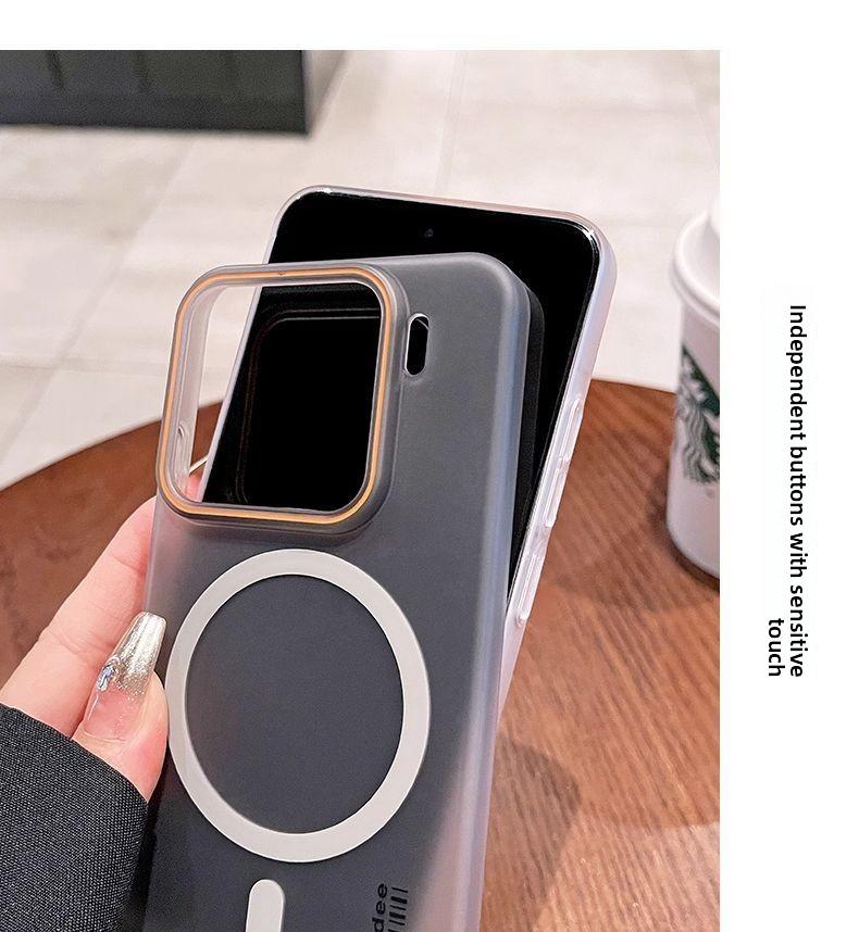 For Xiaomi Mi 15T Pro Case Hard Transparent Magnetic Wireless Charging Protective Back Cover For Xiaomi Mi 15T Mi15 Pro Shell