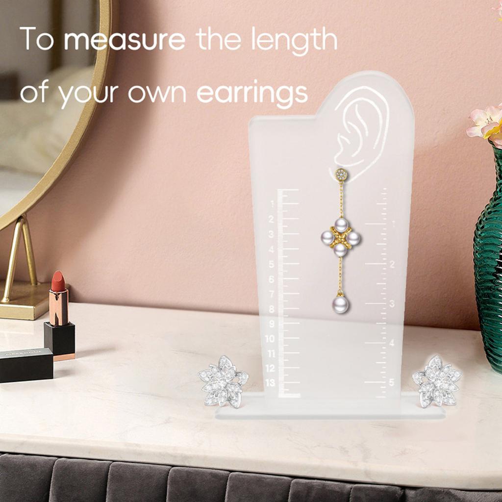 Arch Shaped Earring Display Stand Stylish Earring Display Stand Rack With Measurement For Boutique And Salon Use