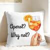 Federa Aperols Spritz Federa Comoda per Divano Camera da Letto Decorazione Casa Federe Moderne