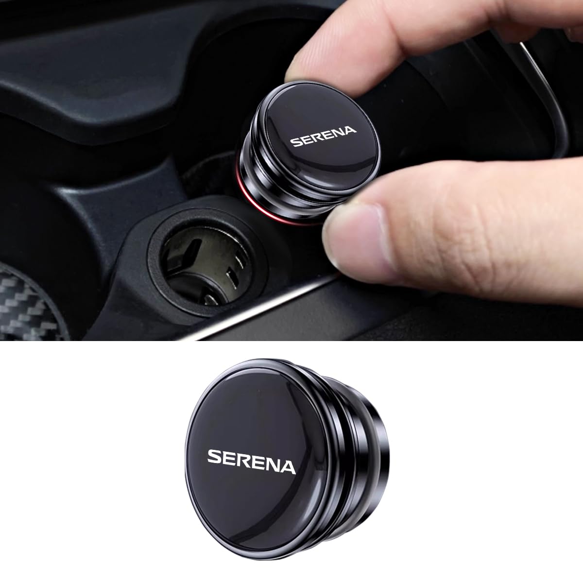 

[For Serena only] Cigarette Socket Cap, Car Lighter Plug Cover, SERENA чёрный
