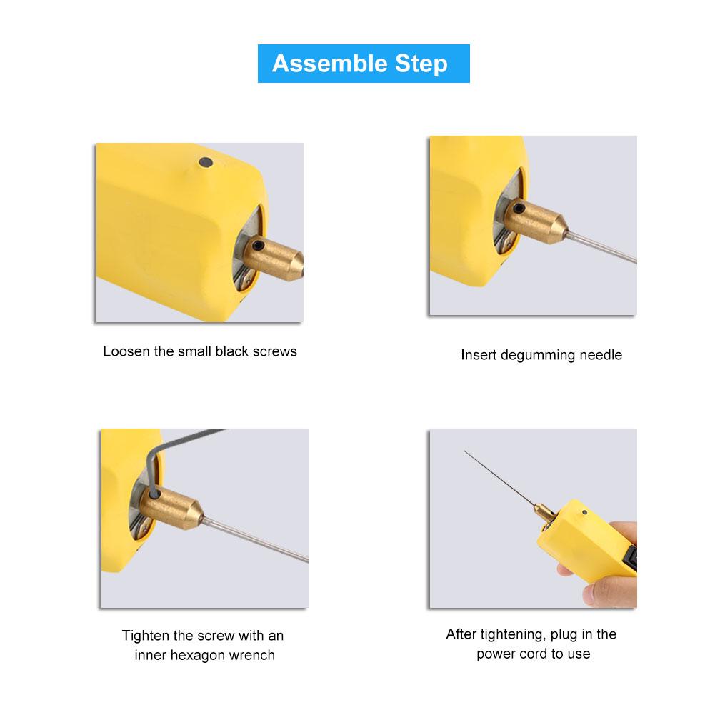 Limrengöringsmaskin CJ6+   Verktyg för borttagning av OCA-lim för reparation av LCD-skärmar på mobiltelefoner