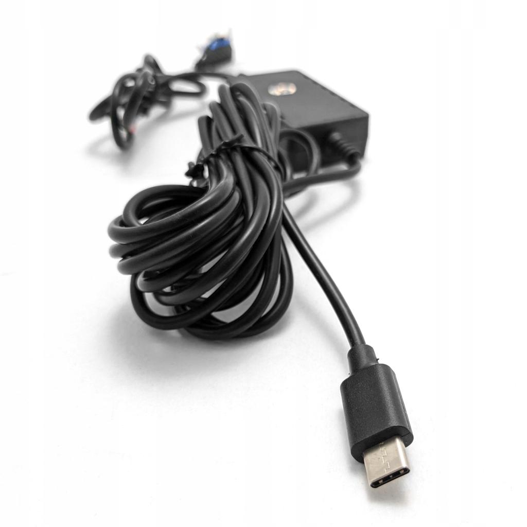 Przetwornica Samochodowa Kit 12/24V 5V 2.5A Usb-C