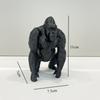Creative Gorilla Statue Decor,Resin Craftsmanship Modern Home Decor for Living Room Ornament,Showroom & Luxury Interior Model