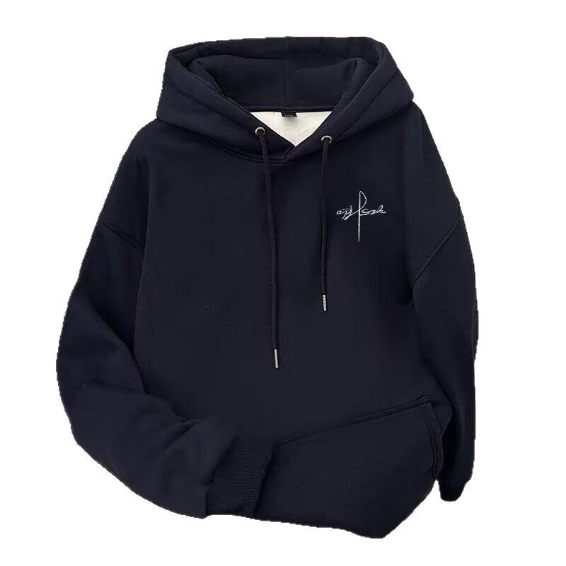Men's Trendy Loose-Fit Hoodie: Spring & Autumn Casual Pullover Jacket