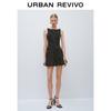 UR Summer French Polka Dot Sleeveless Dress