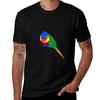 Rainbow Pride  Rainbow Lorikeet Tshirt Quick Dry Light Sports Tshirt