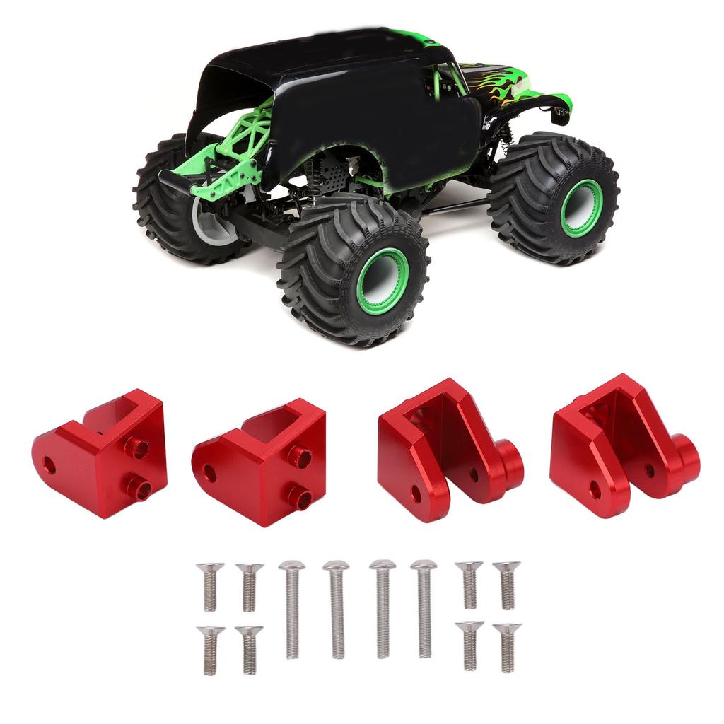 RC Front Rear Axle Shock Mount Bracket Heavy Duty Aluminium Alloy for LOSI 1Celsius8 LMT   AXLE   Truck