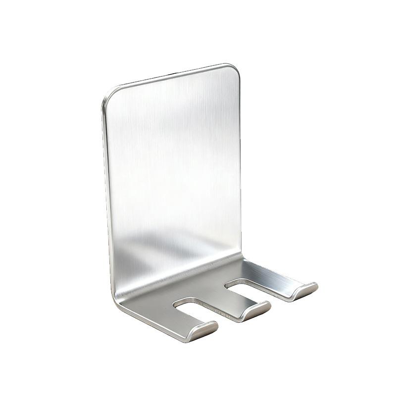 1pcs Toothbrush Holder Wall Mounted | Drill-Free Installation Stainless Steel Toothbrush Holder,Toothbrush Storage for Bathroom, Space-saving