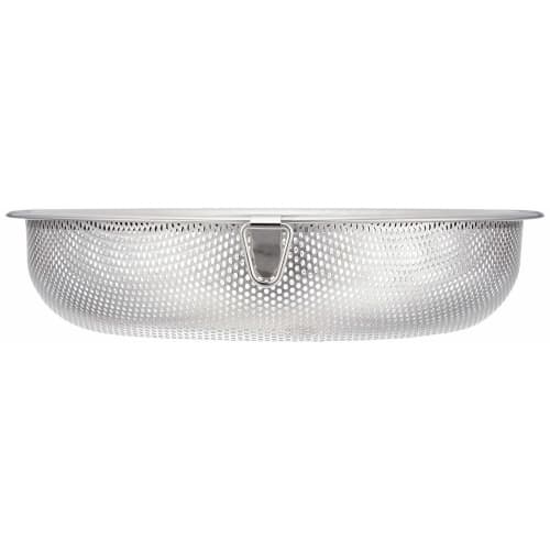 Pearl Metal 21cm Stainless Steel Shallow Punched Colander, At Aqua, HB-4116, Silver
