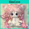 Cotton Plush Doll With Deer Horns For Girls Gift And Collectible Decor
