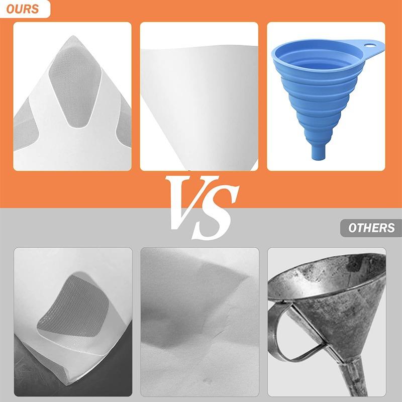Paint Filter Paper Purifying Straining Cup Funnel Disposable 100 Mesh Paint Filte Mesh Conical Nylon Micron Paper 10/20/30/50Pcs