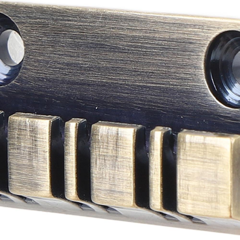 Bronze Farbe 12 Saiten Gitarrenbrücke Gitarrenbrücke Ersatz Für 12 Saiten Elektrische Gitarren