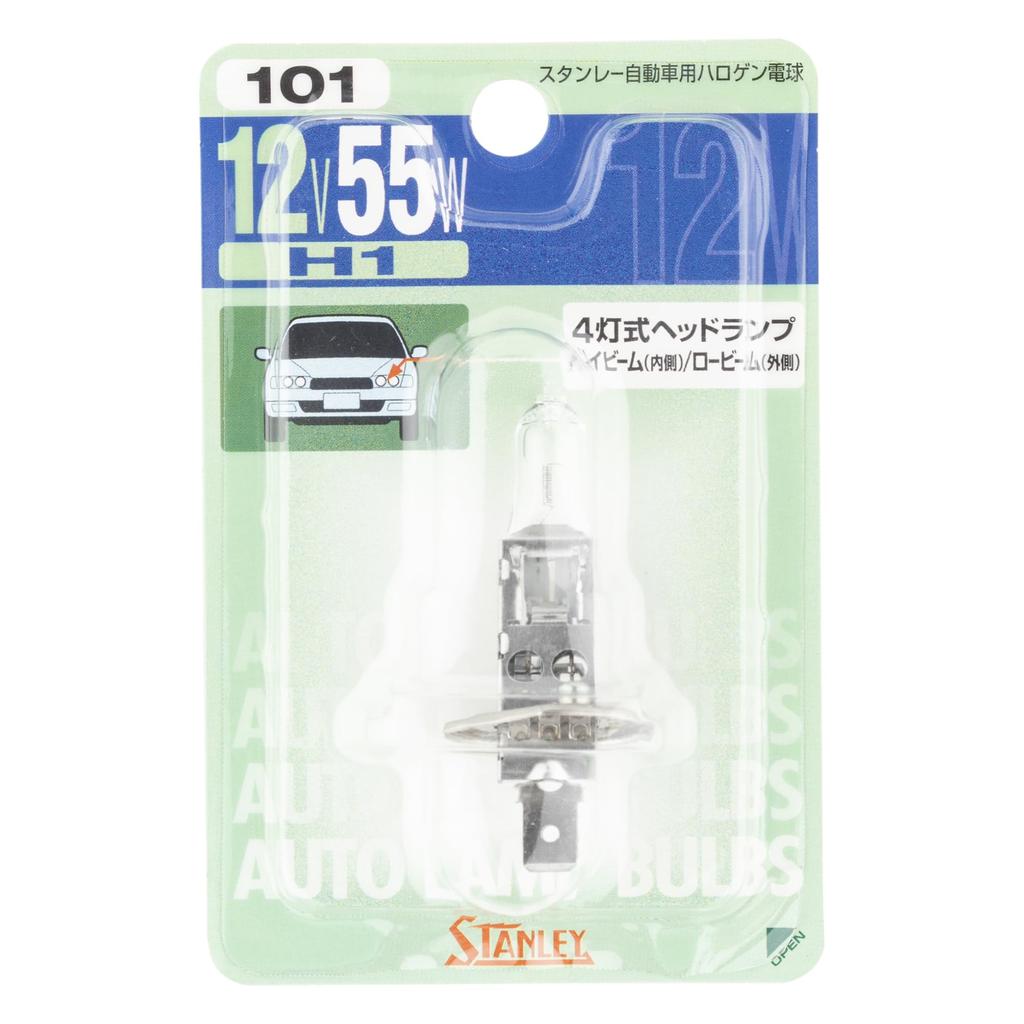 Stanley Electric Blister 12V NO101 (STANLEY) BP14-0161 Bulb, 55W,