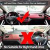 Car Dashboard Cover Avoid Light Pad Instrument Panel Mat Case Carpets for JAC S2 T40 IEV7S 2015 2016 2017 2018 2019