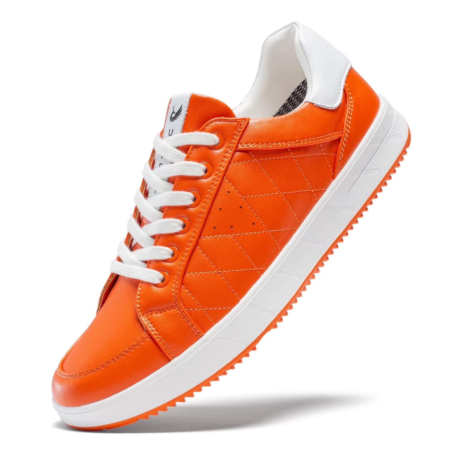 Professional Men`S Golf Shoes, Leather Anti