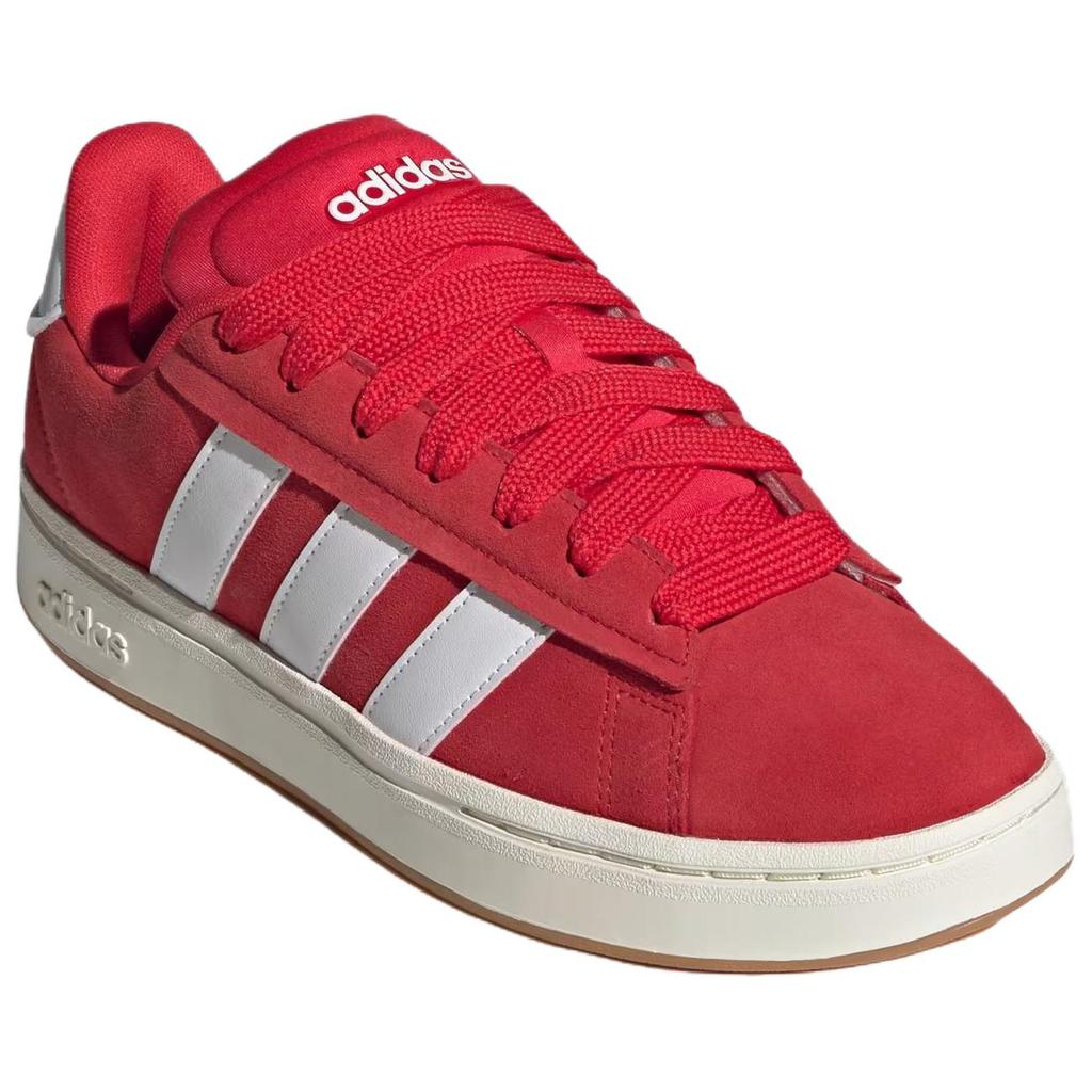 Adidas Grand Court Alpha Soft Comfortable Slip Resistant Durable Low Top Skate Shoes Men Sneakers Red JI1710
