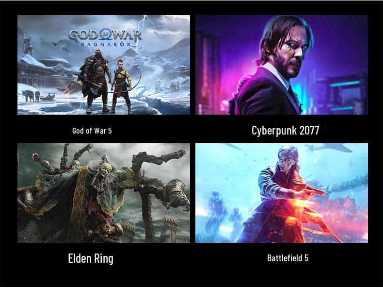 E5Ultra 5" HD Android Handheld Console, 6+128GB, Online Multiplayer Cloud Gaming