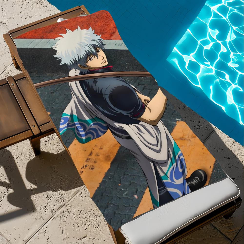 G-gintama Anime Towel Beach Quick Dry Soft Pool Towels Gift for Travel Gym Shower Camping Sports