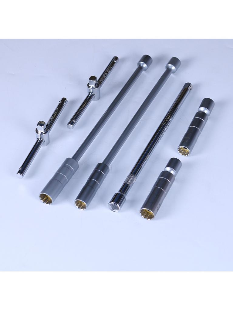 14mm 16mm Spark Plug Disassembly Tool Wrench Magnetic Socket 3/8 Inch 12 Point Rotation Wax Key 16mm Magnet Pull Out Spark Plug