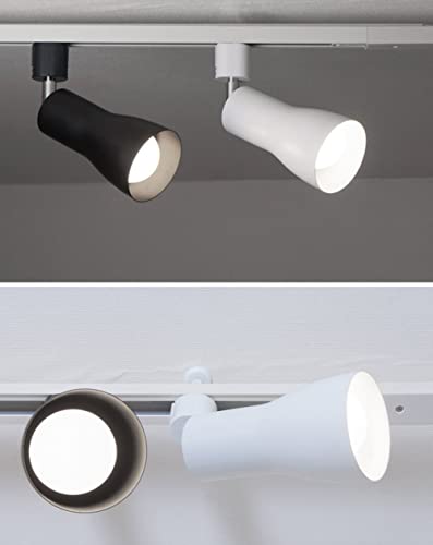 E26 Spotlight, Duct Rail Light, 70W Equivalent Bulb Included, Duct Rail Lighting Fixture, Lighting for Living Room, Hallway, Bedroom, Interior, Adjust