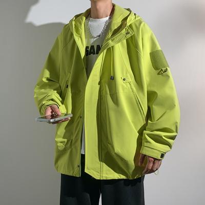 Autumn Men's Jacket Jacket Men's Outdoor Hiking Suit Student Tooling Multi-bag Jacket Outdoor Waterproof Jacket