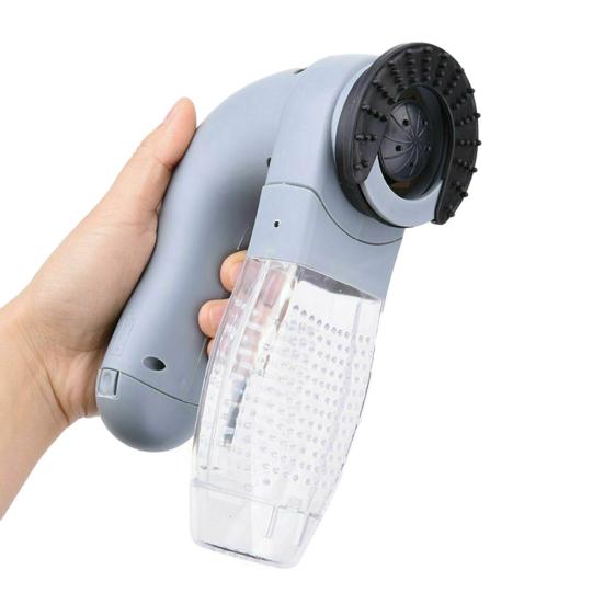 Pet Electric Vacuum Hair Remover Suction Device Cats Dog Massage Grooming Brush