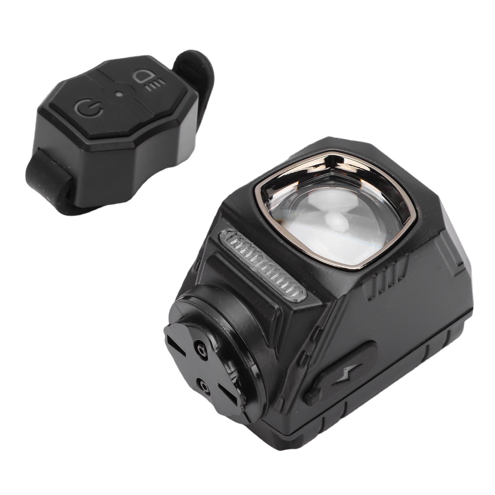

Bike Headlight Aluminum 1000LM Rechargeable Water Proof Bike Front Light with Remote Control for Night Riding Cycling