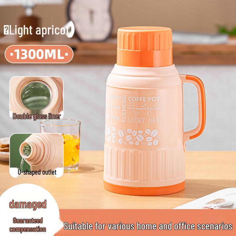 Large Capacity Glass Electric Kettle and Thermos for Dorm or Home