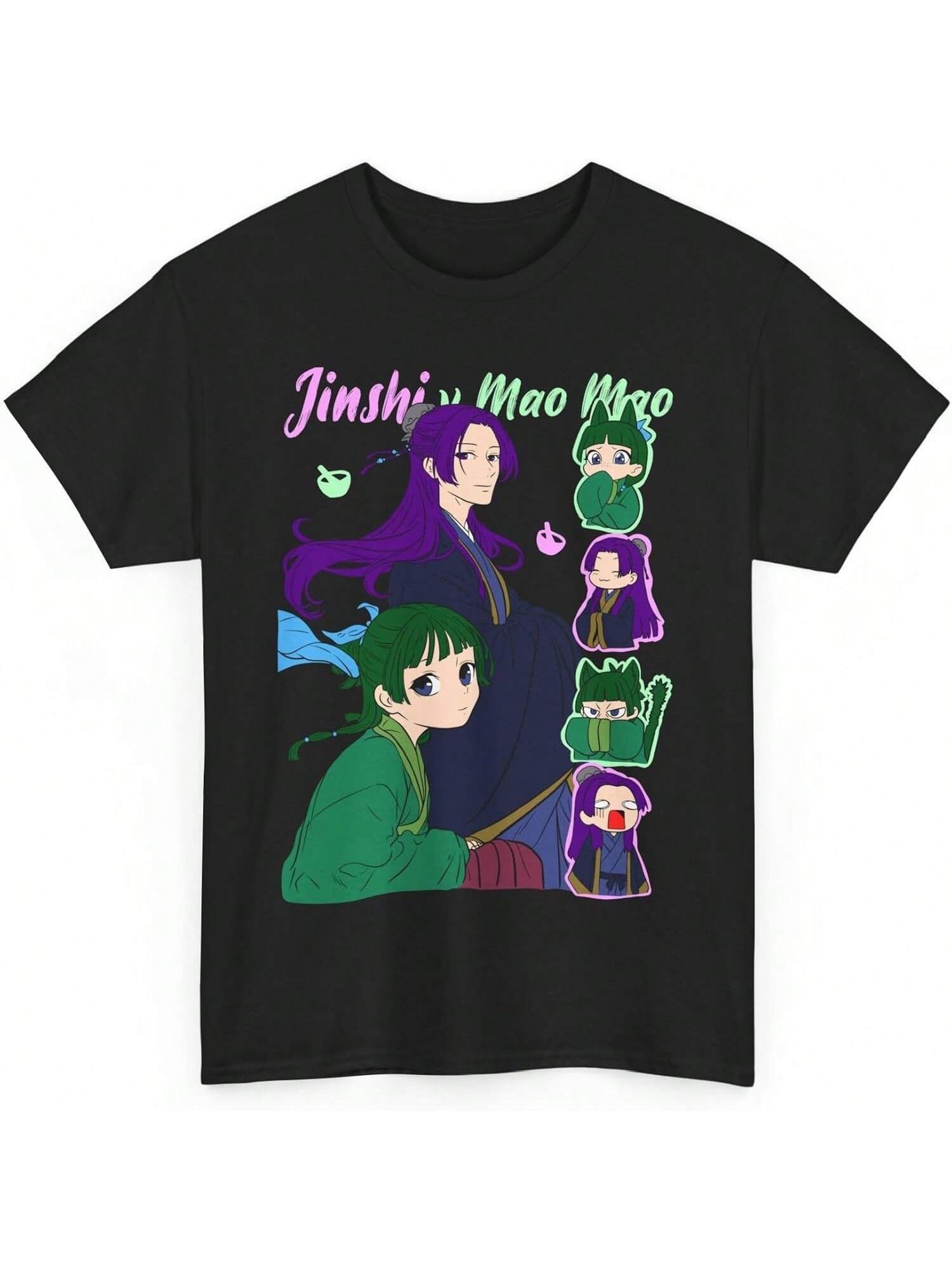 Anime Apothecary Diaries Maomao Cute Shy Anime Girl Waifu T-Shirt S разноцветный
