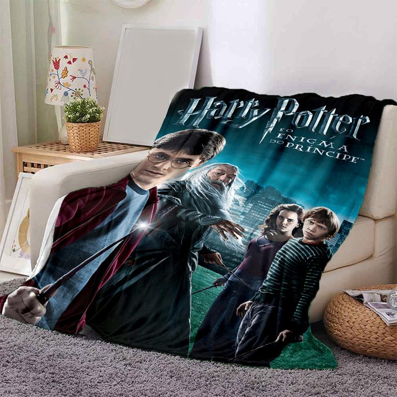 

Harry Potter and the Half-Blood Prince Movie Poster PrintPrint Blanket, Soft Blanket For Sofa Office Bed And Travelling Daughter Birthday Gi 130cm×150cm（50in×60in）
