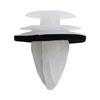 100Pcs Accessories Nylon Retaining Clip Rivet Kit Fastener Rivet Bumper Clip  Interior Car