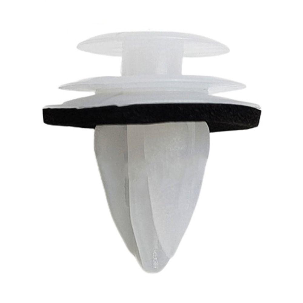 100Pcs Accessories Nylon Retaining Clip Rivet Kit Fastener Rivet Bumper Clip  Interior Car