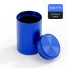 Titanium Aluminum Alloy Storage Bottle Travel Portable Tea Metal Mini Storage Box Nuts Candy Food Metal Container Storage Tank