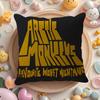 A-Arctic M-Monkeys Band Cushion Cover Natural Linen Organic Fabric Double-Sided Printing Sofa Home Decor Gift Pillow Cover