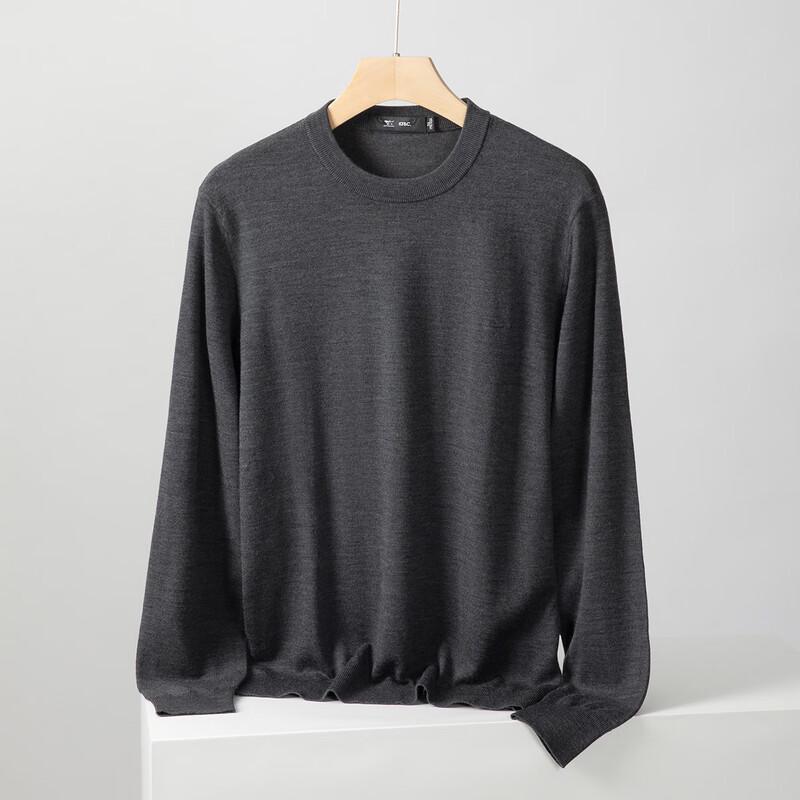 

Septwolves Men s Thick Round Neck 100% Wool Sweater 2XL (180)