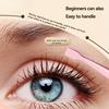 Eyelash Tweezers Stainless Steel Flat Head Curved Angle Non-Stick Coating Multifunctional Grafting Beauty Eyelashes Beauty Tools