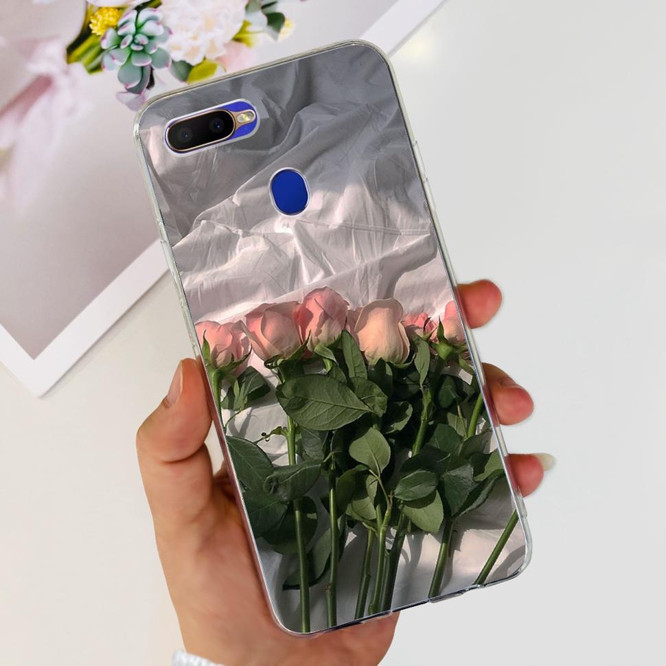 Silikon-Handyhülle für OPPO A5S Hülle AX5s CPH1909 Weiche TPU-Rückseite Für Oppo A7 AX7 CPH1901 CPH1903 Hüllen Capa Coque Fundas