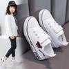 Low-top Solid Soft-soled Casual Shoes for Children In Spring, New Styles for Boys and Girls, Breathable Cartoon Embroidered Canvas Shoes