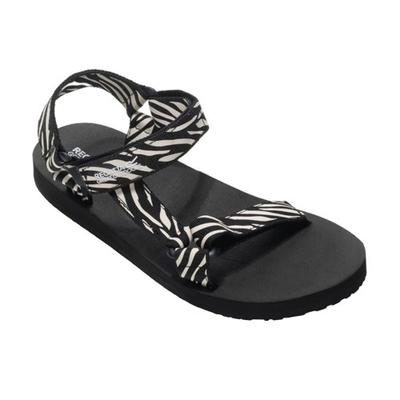 Womens/Ladies Zebra Print Sandals