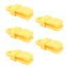 5pcs Tarp Clips Waterproof Tear Resistant Strong Lock Grip Tent Clips for Outdoor Camping
