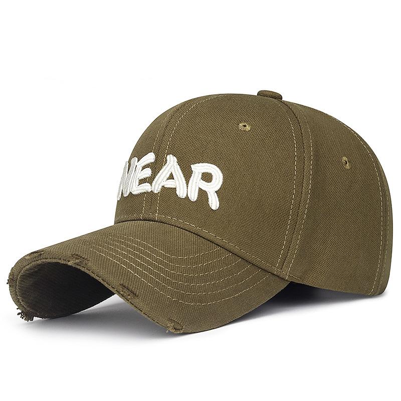 Spring Summer Holes Baseball Cap Men Women Embroidered Letters Sunscreen Outdoor Sports Cap Snapback Hat Sun Visor Hats Fishing Hat Peak Cap