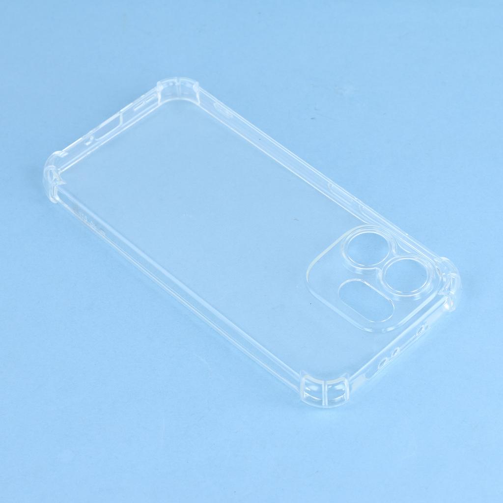 Für Oppo Reno15 Pro 5G (Global)/Reno15 5G (China) Transparente TPU Hülle Verstärkte Ecken Sturzsichere Handyhülle