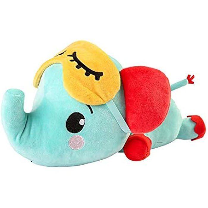 Peluche - CLAUDIO REIG - Dormant Éléphant - 30 Cm - Multicolore - Pour Bébé