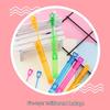 Heart-Shaped Mini Bubble Wand - Portable Star Shaped Blower for Kids