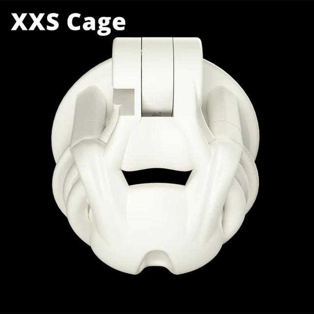 New 3D Printing Chastity Cage Curve Rings Fidelity Cage Extreme Micro Cock Cage Hentai Invisible Sex Toy for Male BDSM Sex Game