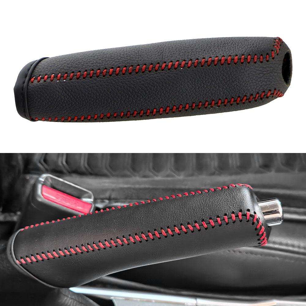 1ks AT Kožený kryt řadicí páky Kryt ruční brzdy pro 2013-2020 Mazda 3 2014-2020 6 2015-2025 CX-5 2017-2025 CX-3 2019-2025 CX-8
