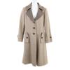 FOXEY BOUTIQUE [Good Condition] 36177-ACFG14K 100% Cashmere, Bi-color, Long Coat 40 beigeUsed