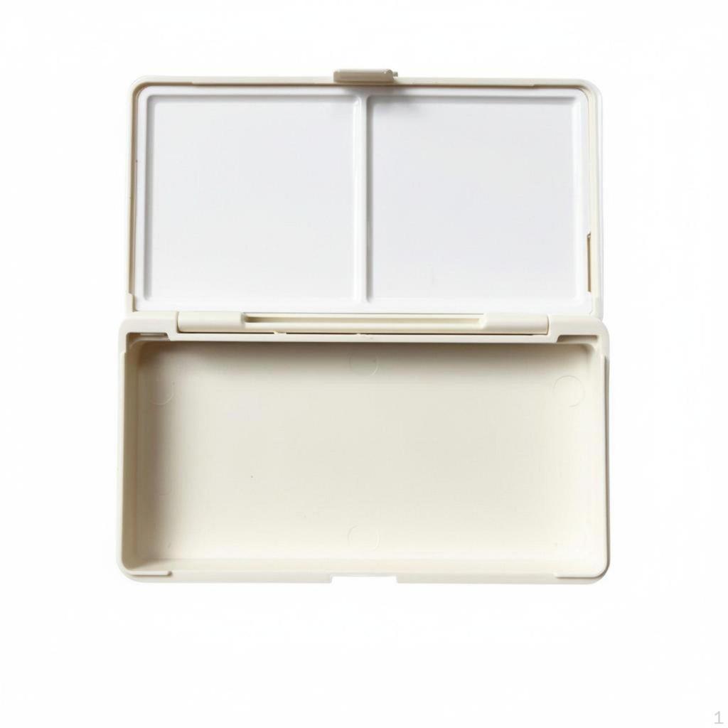 Empty Watercolor Palette Multiple Grid Options Artist's Travel Kit Compact Size Paint Pan